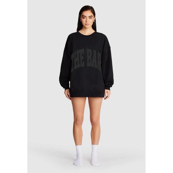 the-bar Tops - Women’s The Bar Sweatshirt Black Medium